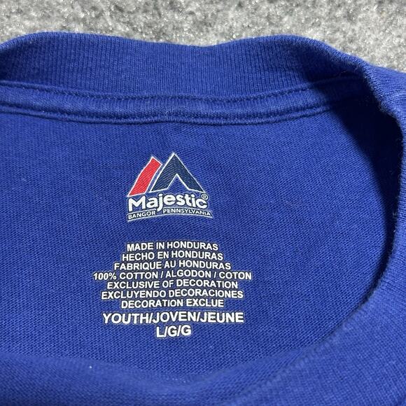 Majestic MLB Clayton Kershaw CY Young Award Winner Youth T-Shirt Sz (Lg) Dodgers - Picture 5 of 9